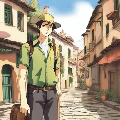 The adventurous protagonist in the novel decided to thumb his way to the next town.
