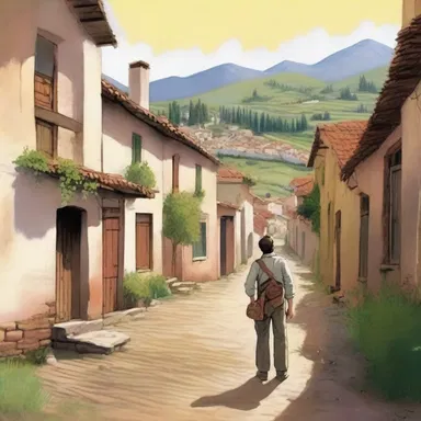 The adventurous protagonist in the novel decided to thumb his way to the next town.