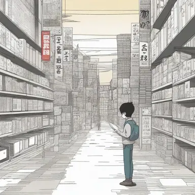 Anime enthusiasts love to thumb through manga to immerse themselves in the captivating world of Japanese animation and storytelling.