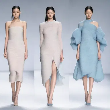 The fashion designer incorporated lyophilized fabric in the latest collection, giving the garments a unique texture and appearance.