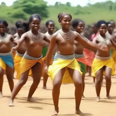 In the movie, the main character performed the kwela dance to the lively music playing in the background.
