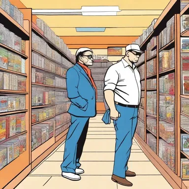 The professionalisation of comics has led to the establishment of dedicated comic book stores and conventions.