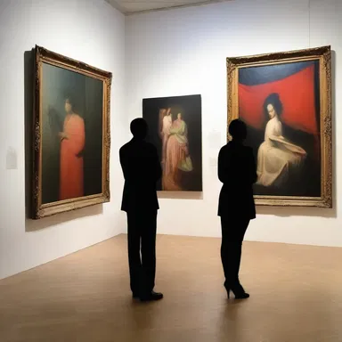 The professionalisation of art has created opportunities for artists to showcase their work in galleries and museums.