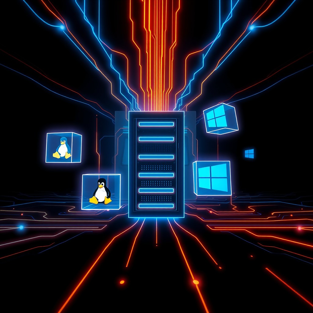 A high-resolution image for a technical documentation cover in computer science