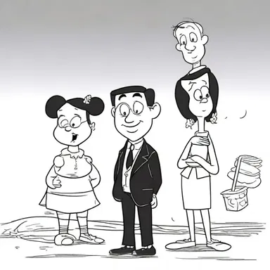 The plot of the TV show was so unexciting that even the cartoons failed to entertain the audience.