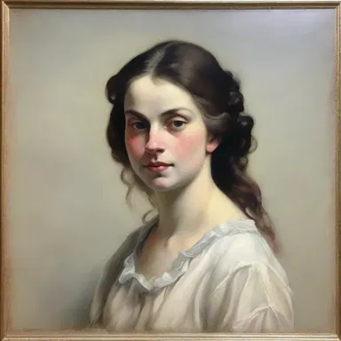 The painting was unexciting, lacking any compelling subject or color.