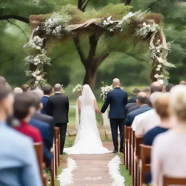 The ceremony was unexciting, lacking any spiritual or emotional impact.