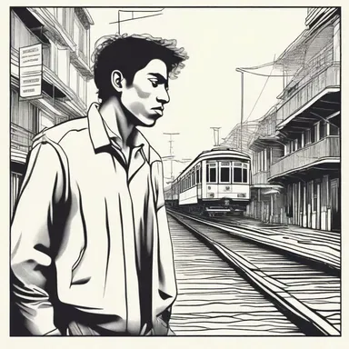 The protagonist of the novel yearns for change and sets out on a journey to disrupt the status quo of their society.