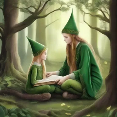In a world filled with magical creatures and enchanting landscapes, the unargumentative elves lived peacefully among themselves.