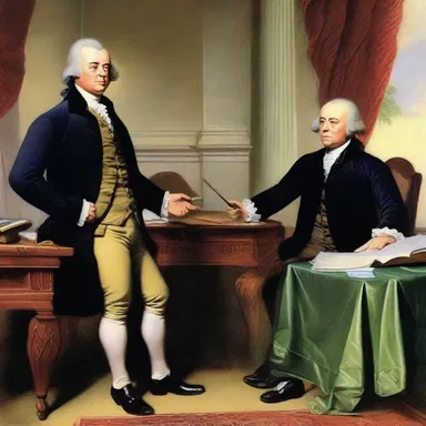 During the signing of the Declaration of Independence, John Adams was known for his unargumentative demeanor, patiently uniting the differing opinions of the delegates.