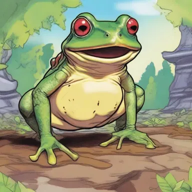 In the latest issue of The Amazing Adventures of Superfrog, our hero encounters a villainous spadefoot toad with hypnotizing abilities.