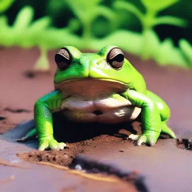 In the dystopian novel 'Terraforming Earth', genetically modified spadefoot toads with built-in excavation tools play a crucial role in transforming the planet's landscape.