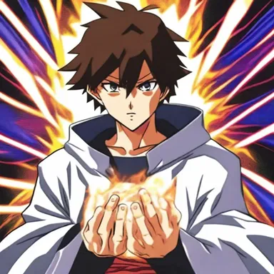 In the anime series, the protagonist's special powers allowed him to defervesce and heal others from their high fevers.