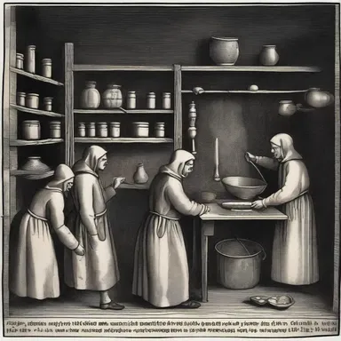 During the outbreak of the Black Death in the 14th century, many individuals relied on various remedies to defervesce and alleviate their feverish symptoms.