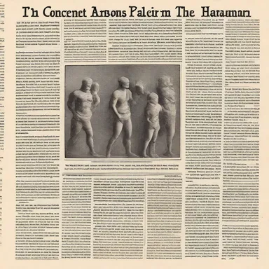 The newspaper clipping contained an ancient myth that fascinated all the readers.