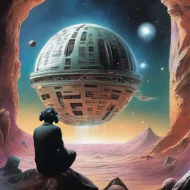 In the science fiction novel, the protagonist uses musicology to unlock the secrets of the universe.