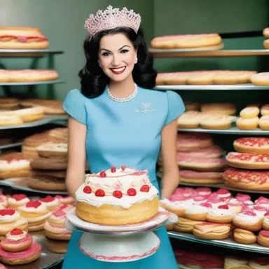 Why did the beauty queen go to the bakery? Because she heard they had 'smasher' cakes!