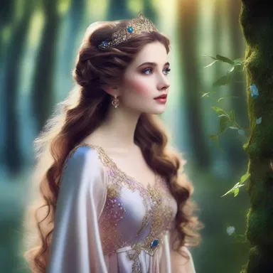 In the magical realm, there was a legendary beauty who enchanted all who laid eyes on her.