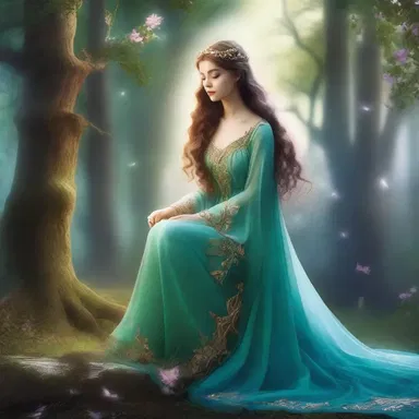 In the magical realm, there was a legendary beauty who enchanted all who laid eyes on her.