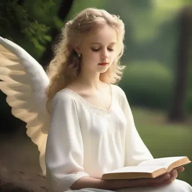 The scriptures described an angelic beauty that emanated from the divine presence.