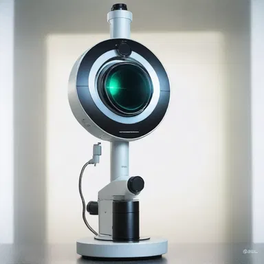 In the distant future, auriscopes have become advanced instruments with built-in scanners that can detect diseases with just a single scan.