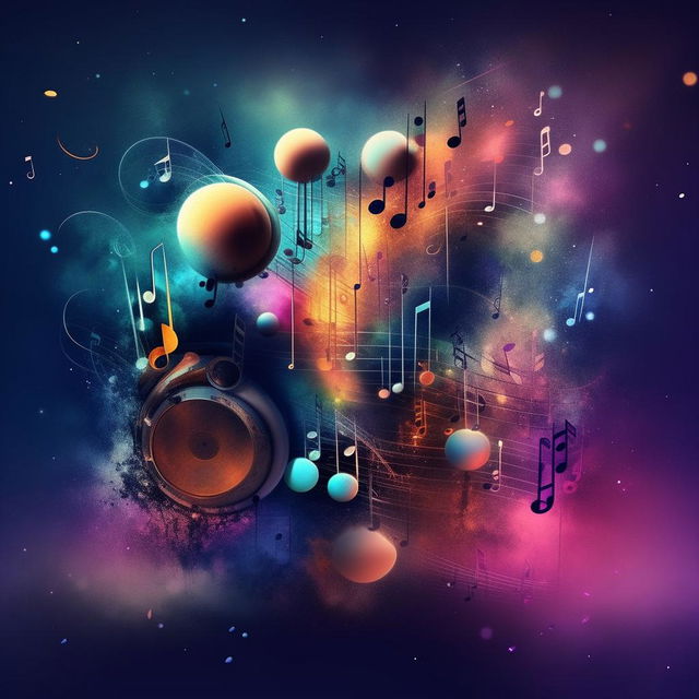 A creative display picture for a channel named Dreamy Beats. The design features musical elements and dream-like, abstract imagery with a moody, atmospheric vibe.