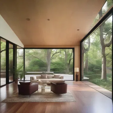 The architect incorporated the bargee's lifestyle into the design of the riverside house, creating a space that truly reflected their work.