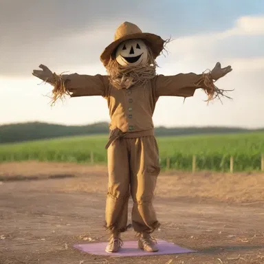 Why did the scarecrow become a yoga instructor? Because he was always so pliant!