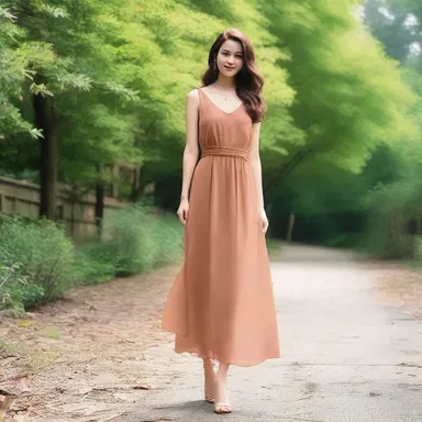 The pliant fabric of the dress made it comfortable to wear and easy to move in.