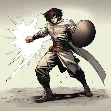 The hero's pliant abilities allowed him to shape his surroundings in battle.