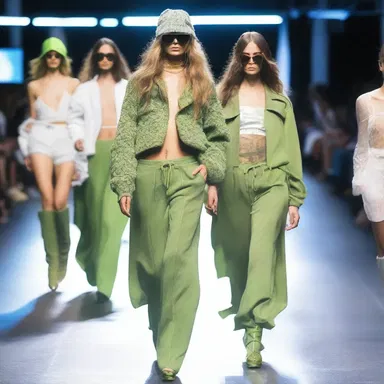 The fashion industry embraced the reefer trend, with models strutting down the runway wearing stylish outfits paired with reefers.