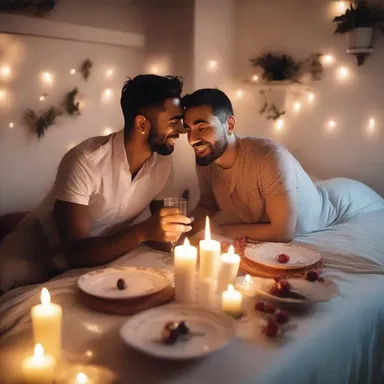 He surprised his partner with a candlelit dinner in their newly decorated bedroom, creating a romantic atmosphere that showcased his metrosexual flair.