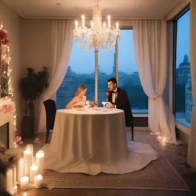 He surprised his partner with a candlelit dinner in their newly decorated bedroom, creating a romantic atmosphere that showcased his metrosexual flair.