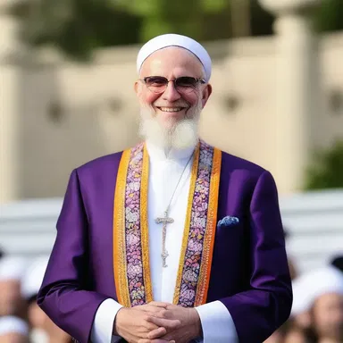 The religious leader surprised his followers by embracing a metrosexual style and advocating for self-care among his congregation.