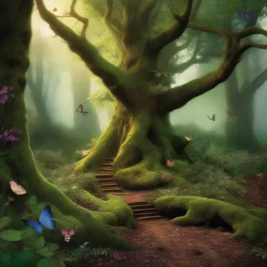 The enchanted forest stretched for many morgens, each one teeming with magical creatures and hidden treasures.
