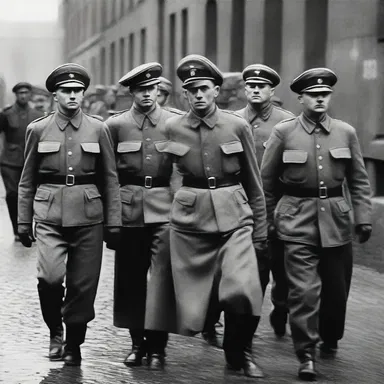 During World War II, the Nazis used intimidation tactics to compel or deter resistance in occupied territories.