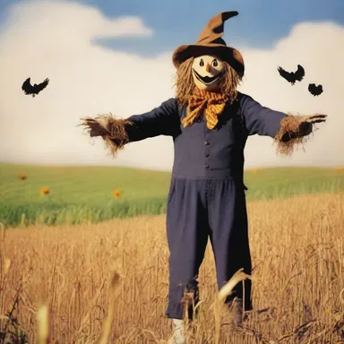 Why did the scarecrow become a comedian? Because he wanted to intimidate the crows with laughter!