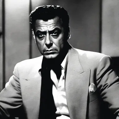 The antagonist in the movie used intimidating body language and a menacing tone of voice to compel others to do his bidding.