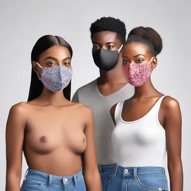 The fashion designer created a stylish line of fashionable face masks that prioritize sanitation without compromising style.