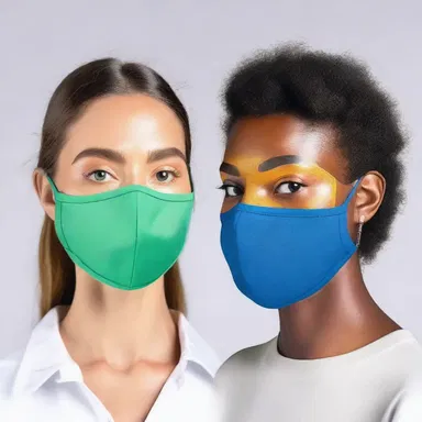 The fashion designer created a stylish line of fashionable face masks that prioritize sanitation without compromising style.