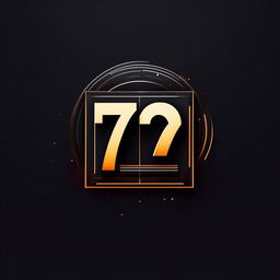 Create a contemporary logo centered around the number '710'.