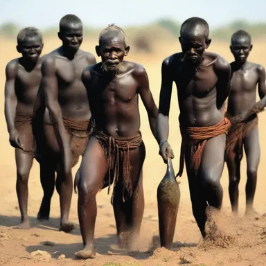 The crude rituals performed by the ancient tribe were deeply rooted in their traditional beliefs.