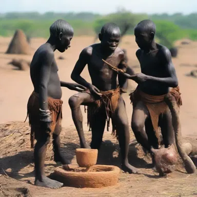 The crude rituals performed by the ancient tribe were deeply rooted in their traditional beliefs.