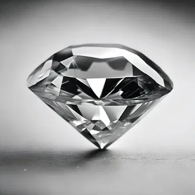 The romantic poet compared the beauty of his beloved to a crude diamond, untouched and unrefined.