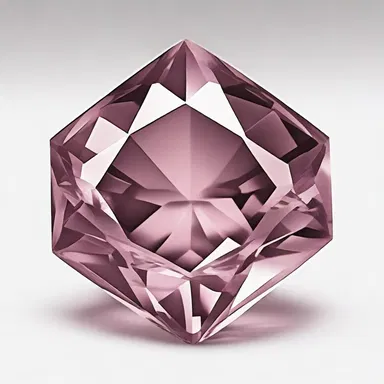 The romantic poet compared the beauty of his beloved to a crude diamond, untouched and unrefined.