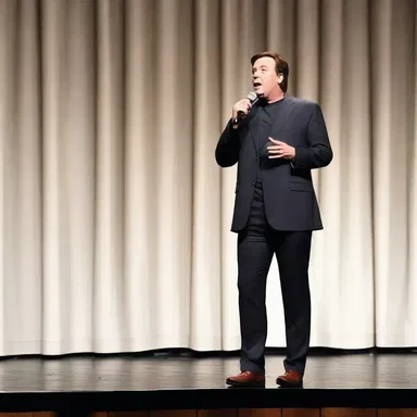 The comedian's crude sense of humor had the audience laughing uncontrollably.