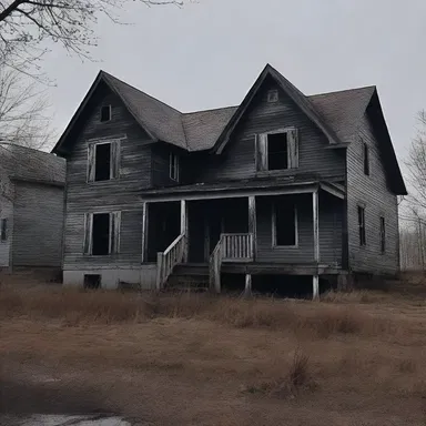 The dark secret of the small town was that it was built on top of a crude oil deposit, with the evil spirits lurking beneath.