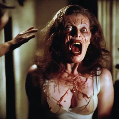 The horror film had many crude scenes that made audiences squirm in their seats.