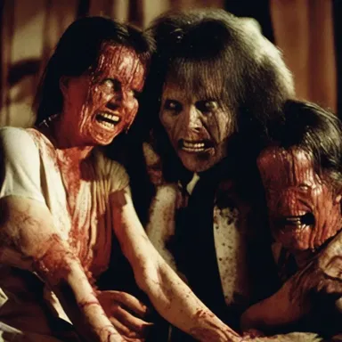 The horror film had many crude scenes that made audiences squirm in their seats.