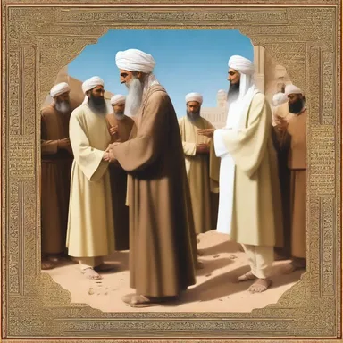 The religious text portrays the prophet as a left-winger who emphasizes the importance of compassion and helping the less fortunate.